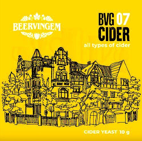 Дрожжи Beervingem для сидра «Cider BVG-07», 10 г