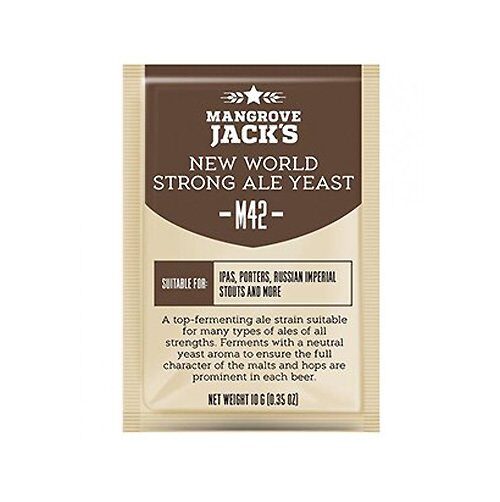 Пивные дрожжи Mangrove Jack's "New World Strong Ale M42" 10г