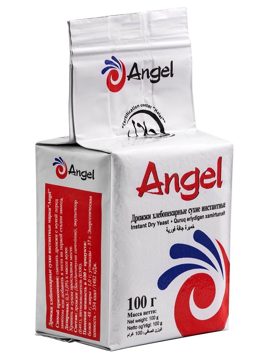 Дрожжи инстантные сухие Angel 100г